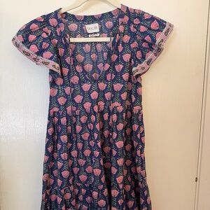 Saylor block print dress